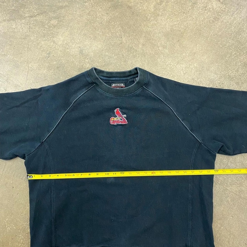 Vintage St. Louis Cardinals MLB 2000s Center Logo Antigua Sweatshirt Crewneck L - Picture 5 of 6